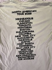 NWOT Arctic Monkey Concert T Shirt Size Large 2023