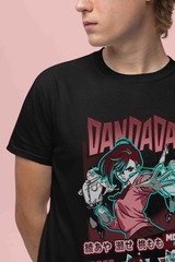Dandadan T-shirt Okarun Shirt Momo Seiko Ayase Top Aira Turbo Granny Unisex Tee