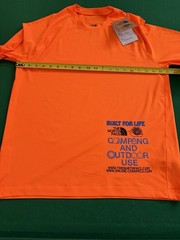 The North Face Online Ceramics Shirt Men Medium Orange LS Water Top Outdoors UPF