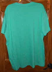 US Polo Assn Stretch Men’s V-Neck Short Sleeve Dual Sea Green T-Shirt XL – EUC!