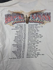 Brooks & Dunn Last Rodeo Tour T Shirt Full Size L BE2509