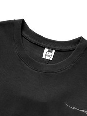 Niepce Kirin Embroidered Tee Japanese Streetwear T-Shirt for Men
