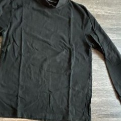 Cherokee Brand Men’s Black Long Sleeve Mock Neck Turtleneck Shirt