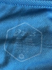 2023 Los Angeles (L.A.) Marathon Shirt ASICS Blue MEDIUM Running FREE SHIPPING