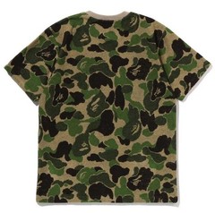 A BATHING APE Men’s ABC CAMO PILE JACQUARD ONE POINT TEE 1L30109005 b