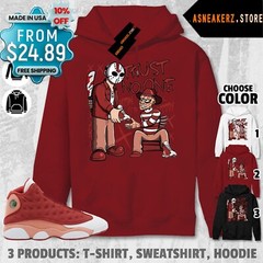 Shirt Match Jordan 13 Dune Red Sneaker Matching Tee Trust No One Friday T-Shirt