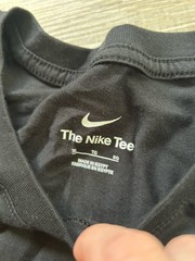 NEW $35 Nike Tee Graphic Running “No Finish Line” HJ3678-010 Black XL Mens