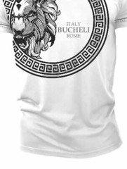 Men’s Bucheli T Shirt,Italian Style,Cotton,Slim Fit,Stretch S M….A5.