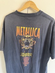 2000 Metallica Vintage T-Shirt Tour Summer Sanitarium Pushead Y2K Rock Band XL