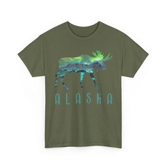 Alaska Moose Shirt, Alaskan Wildlife Alaska Lovers Nature Animals Shirt