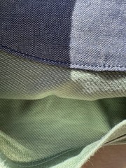 Lands’ End Men’s Green Short Sleeve T-Shirt Classic Fit Stretch Crew Neck Size M