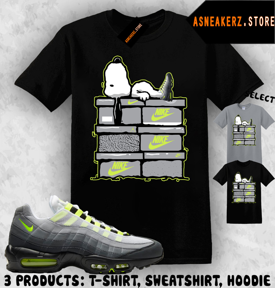 Tee Shirt Matching AM 95 Big Bubble Neon 2026 To Match Sneaker S Dog Sneakerhead