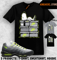 Tee Shirt Matching AM 95 Big Bubble Neon 2026 To Match Sneaker S Dog Sneakerhead