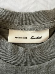 NEW Fear of God Essentials Men’s Gray Los Angeles Dodgers Logo Tee Crew Neck M