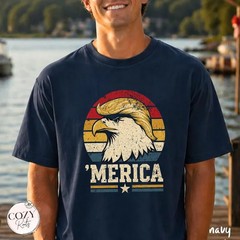Funny Trump Eagle Shirt, Patriotic T-Shirt, 4th of July Shirt