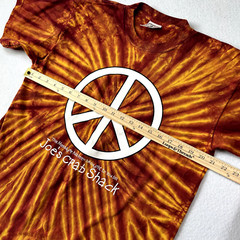 Vintage Joes Crab Shack T-Shirt Mens L Tie Dye Single Stitch Made in USA Alore