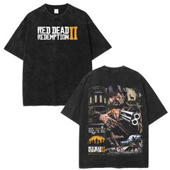 Red Dead Redemption 2 Graphic Tee Streetwear T-Shirt