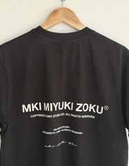 Mki Miyuki Zoku Oversized T Shirt Black Design Studio Organic Cotton Mens Medium