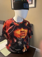 AC/DC Shirt XXL 3D Angus Young