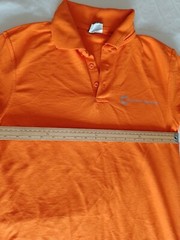 Men’s T Shirt Uneek Size S Short Sleeves Orange 25470