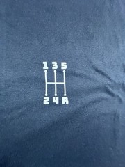Manual Stick Shift Mens T-Shirt Size XL Black Gearshift 5 Speed Car Lover