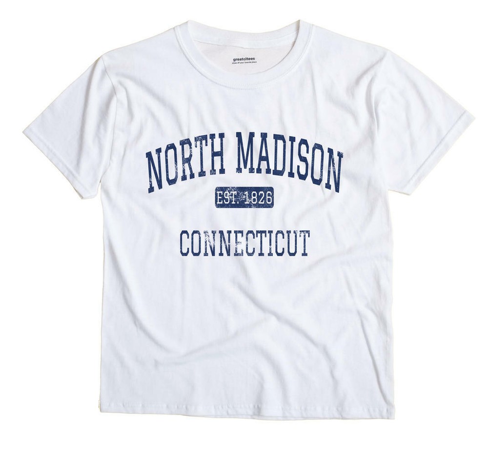 North Madison Connecticut CT T-Shirt EST