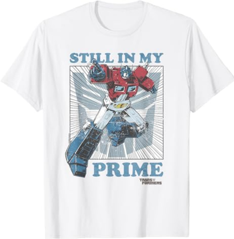 “Still in My Prime” Transformers Optimus Prime Father’s Day Unisex T-Shirt NEW