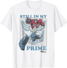 “Still in My Prime” Transformers Optimus Prime Father’s Day Unisex T-Shirt NEW