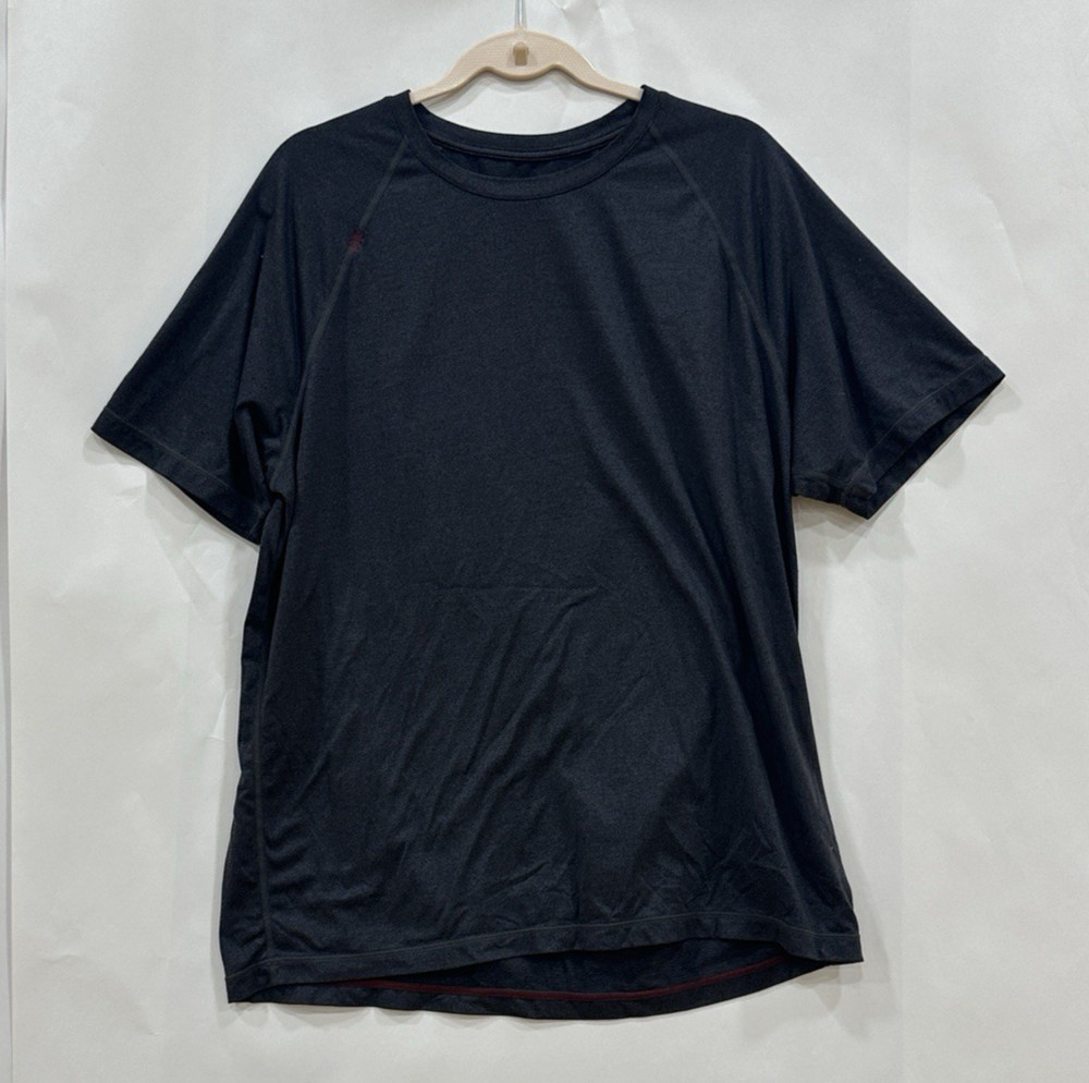 Rhone Activewear T-Shirt Heathered Gray/Black Men’s XL