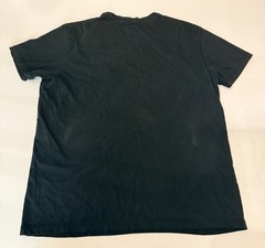 Vintage Old Navy Black XL Crew Neck Short Sleeve Cotton Knit Graphic Skull Tee