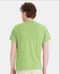 Hanes 5170 5XL EcoSmart Crewneck Short Sleeve Tee Pit to Pit 31″ Unisex Lime