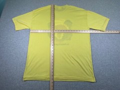 Vintage Saint Thomas Shirt Adult Extra Large Yellow Single Stitch Island Men 90s