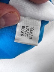 Adidas Men’s Essential Logo T-Shirt – Blue – Size M – Cotton – CZ7511