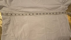 NEW No Packaging Hanes 3 Pack Sweat Block Tee Shirts V-Neck White Size M 38- 40″