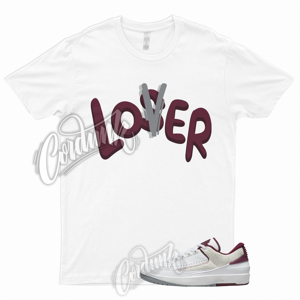 LO T Shirt to 2 Low Cherrywood Red Light Steel Grey Bordeaux Maroon Dunk 1