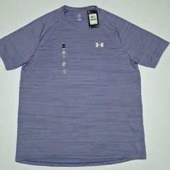 Under Armour 1377843-561 Mens’ (L) Tiger Tech 2.0 T-Shirt, Starlight/White
