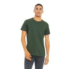 5 Pack Bella Canvas Mens Heather T Shirts Short Sleeve Crew Neck Tees Large C9