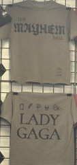 Lady Gaga The Mayhem Ball Tour 2026 brown savana color 2 side shirt VK08249