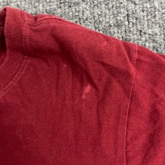 Nike T-Shirt Mens Size S Maroon Red Swoosh Logo Athletic Cut Short Sleeve Tee