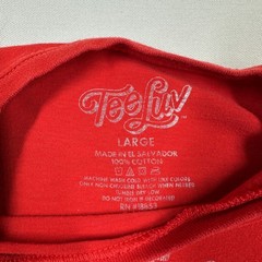 Tee Luv Sriracha Sauce Vintage Retro Red T-Shirt – Size L