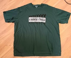 t-shirt 3xlarge Duluth Trading company tools construction 31 inches pit 2 pit