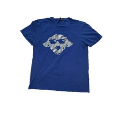 Raising Cane’s Crew Employee T-Shirt Blue XL District 100% Cotton EUC