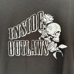Inside Outlaws Motorcycle Club Graphic T Shirt Size XL Made By Port and Company