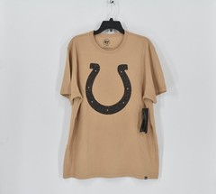 Men’s ’47 Colts Indianapolis T-Shirt in Dusted Khaki Brown Size Extra Large