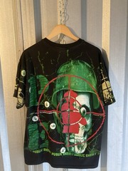 Vintage 90s Public Enemy AOP Rap Rock Band Tee Xl Rare