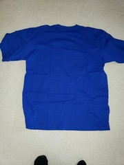 City Lab Men’s Short Sleeve Crewneck T-shirt XL Royal Blue