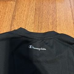Champion Men’s Vapor Crew Neck T- Shirt In Black With Logo Size Small