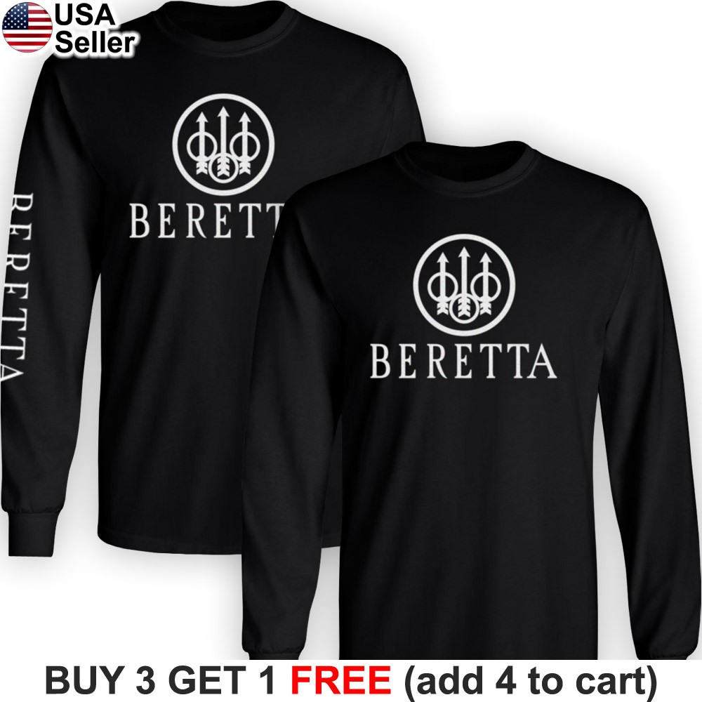 Beretta Firearms Long Sleeve T-Shirt Gun Tactical 2nd Amendement Pistol BBR02