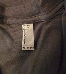 American Apparel Collection Vneck T-Shirt 4 Pack 100% cotton Grey XS