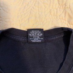 Stussy Machine Wash Cold use No Bleach Line Dry Have a Good Vibe tshirt XL Black